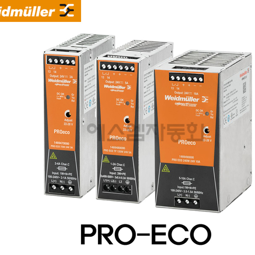    [Weidmuller]   PRO-ECO  72W 24V   3A   